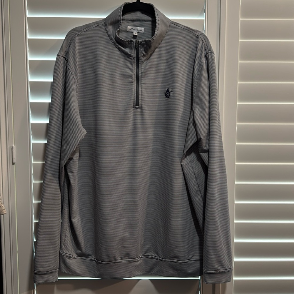 PETER MILLAR quarter zip in XL